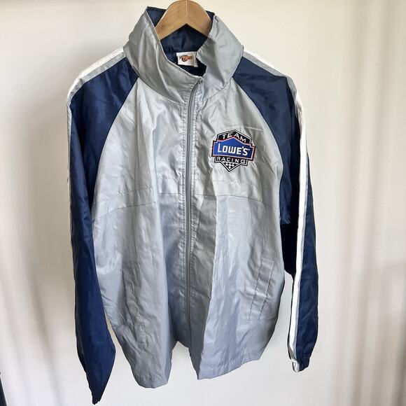 WINNERS‎ CIRCLE #48 LOWE'S NASCAR Coat JACKET JIMMIE JOHNSON Medium Vintage - Picture 1 of 9
